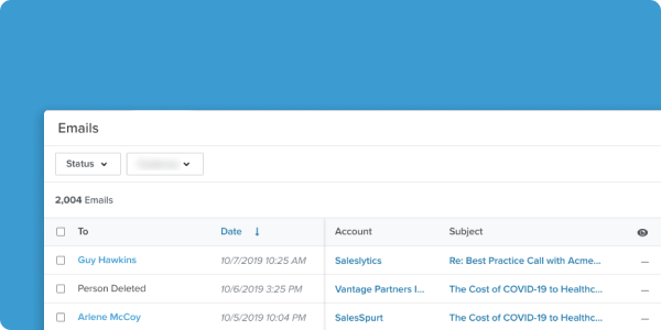 thumbnail of emails list